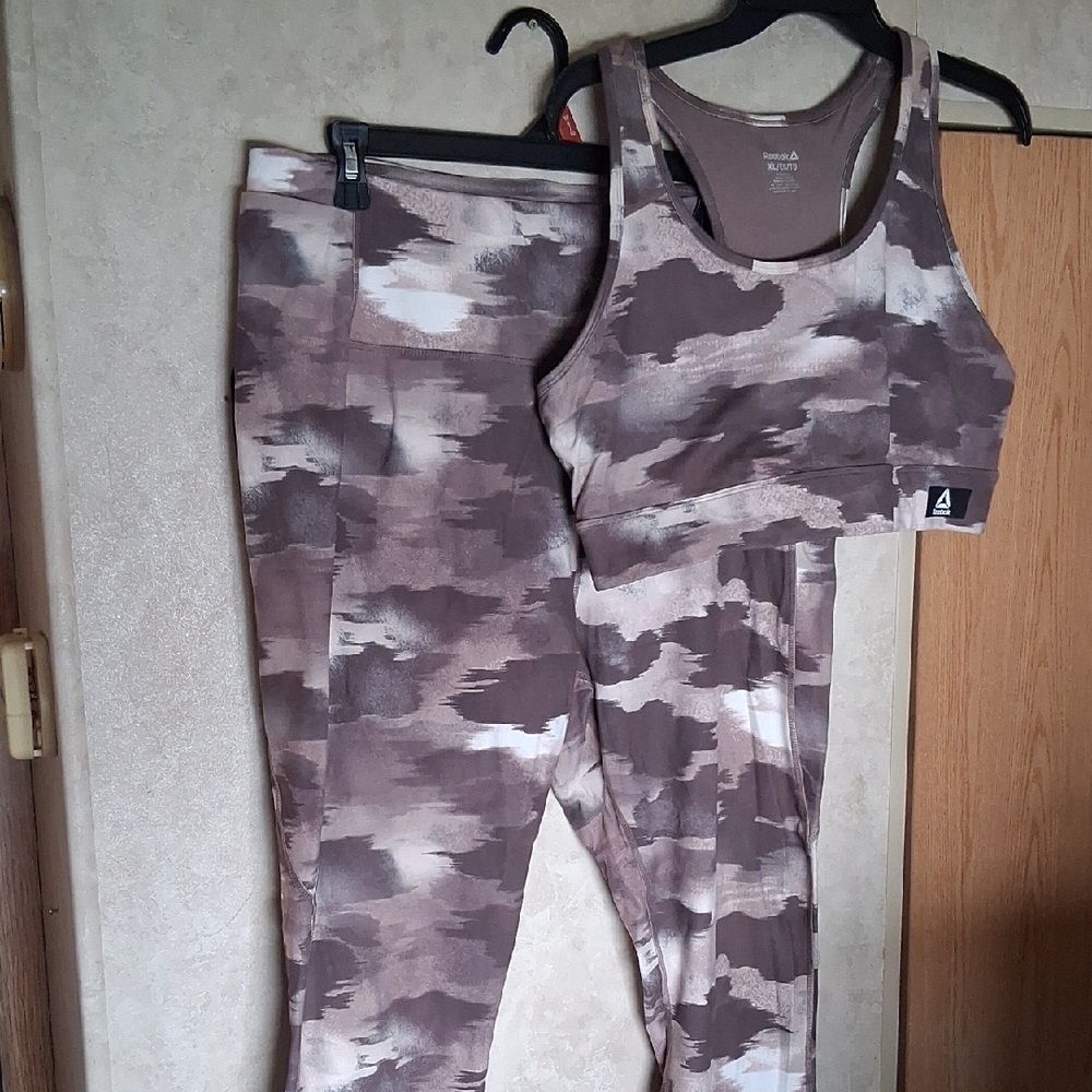 Women's Camouflage Print Pants & Jumpsuit Set